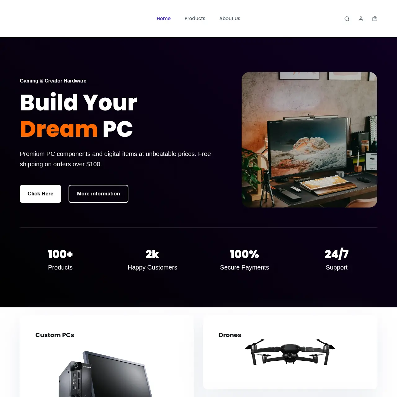 Mad Mobile.Store project preview